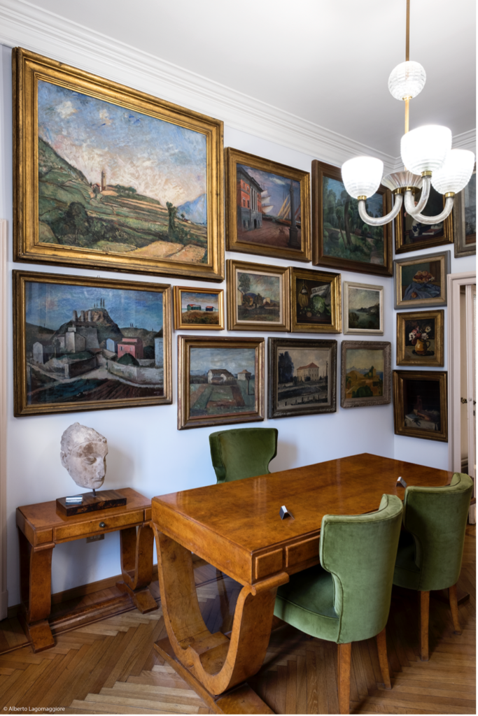 Sala 4, foto di Alberto Lagomaggiore. Courtesy Casa Museo Boschi Di Stefano, Milano