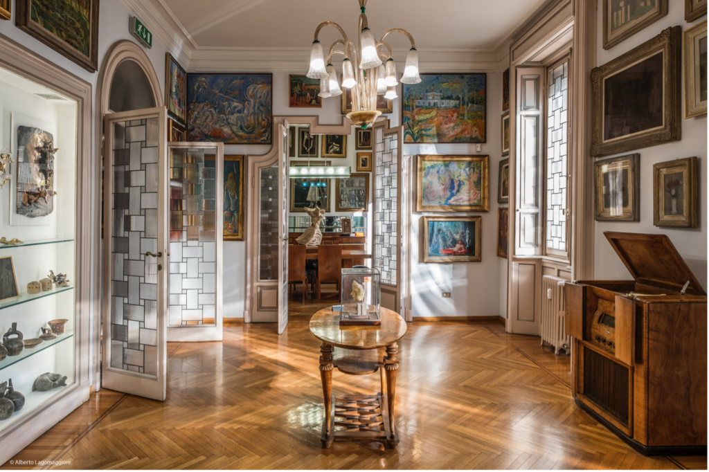 Sala 6, foto di Alberto Lagomaggiore.  Courtesy Casa Museo Boschi Di Stefano, Milano